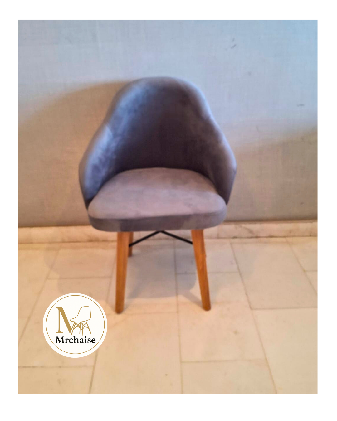 T Chaise scandinave "Gris"