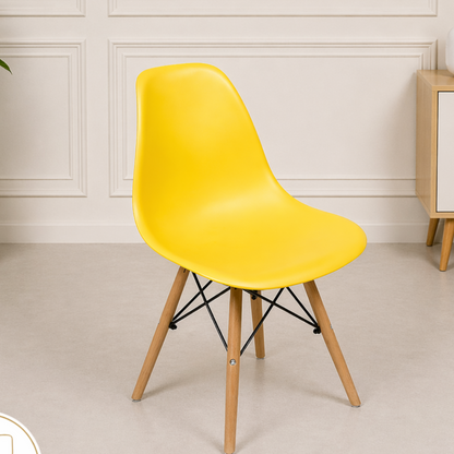 Chaise scandinave "Jaune"