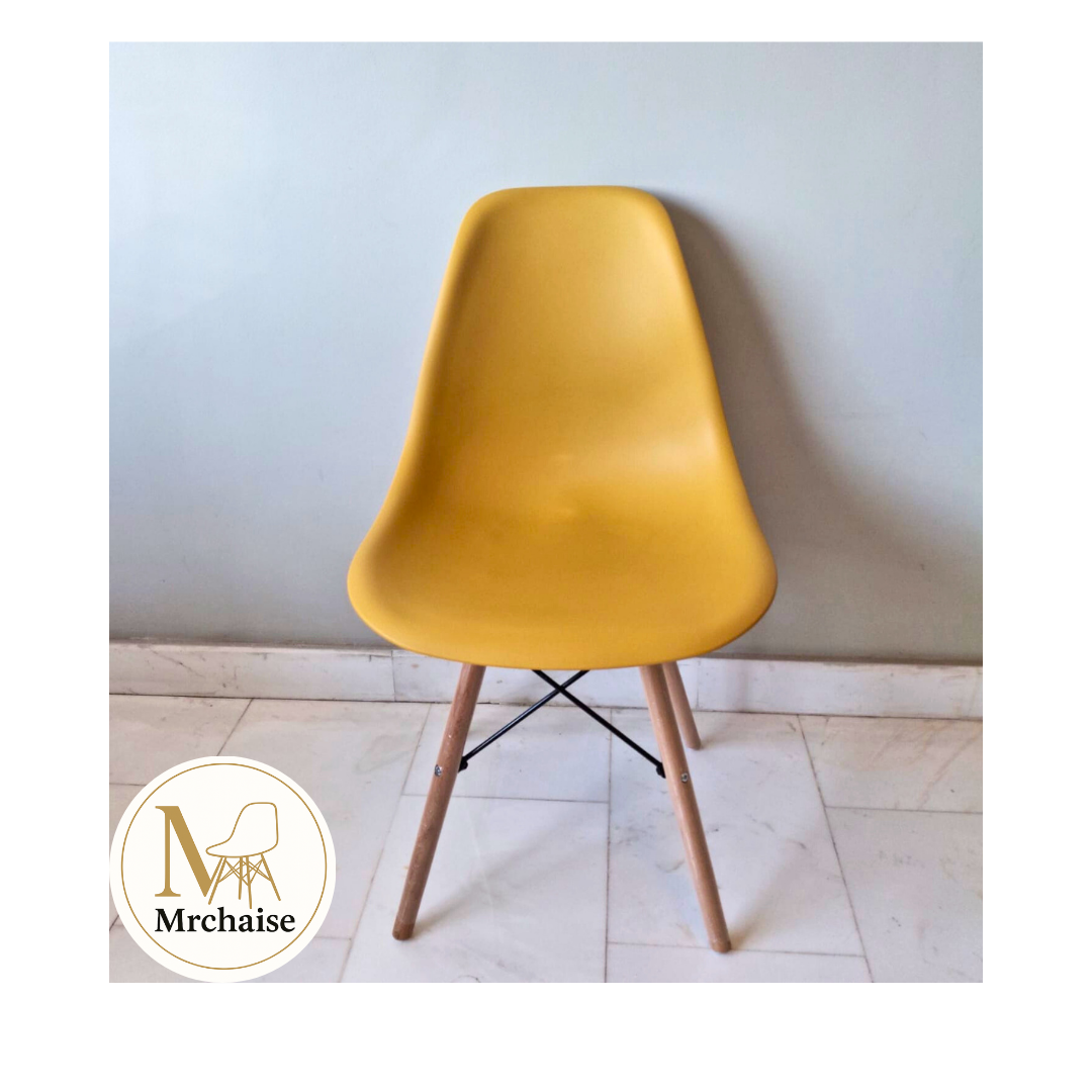 Chaise scandinave "Jaune"