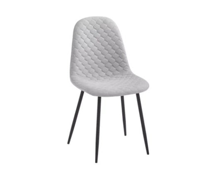 ELENA – Chaise de Salle à Manger Grise