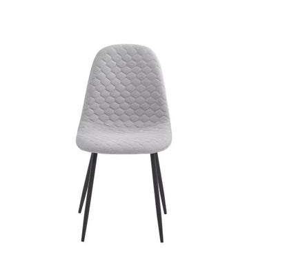 ELENA – Chaise de Salle à Manger Grise