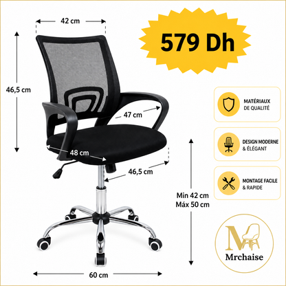 Pack 4 chaises Ergonomiques