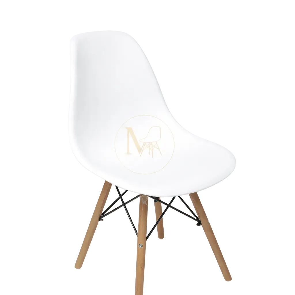 Chaise scandinave "Blanc""