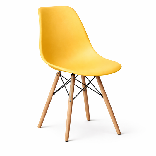 Chaise scandinave "Jaune"
