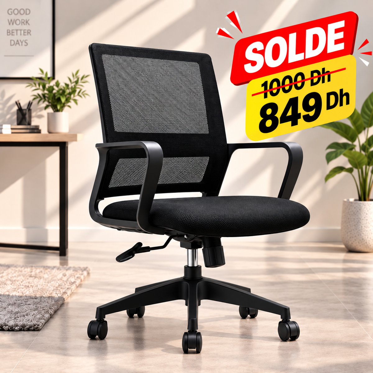 Fauteuil Ergo  "Nova Mesh"