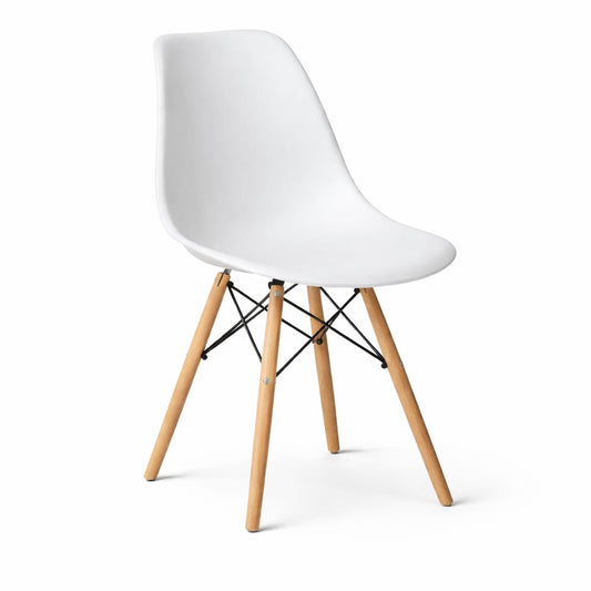 Chaise scandinave "Blanc""